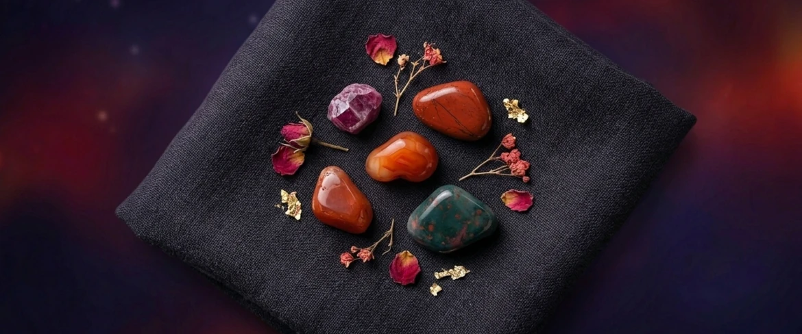 Kamienie dla Barana – rubin, karneol i czerwony jaspis