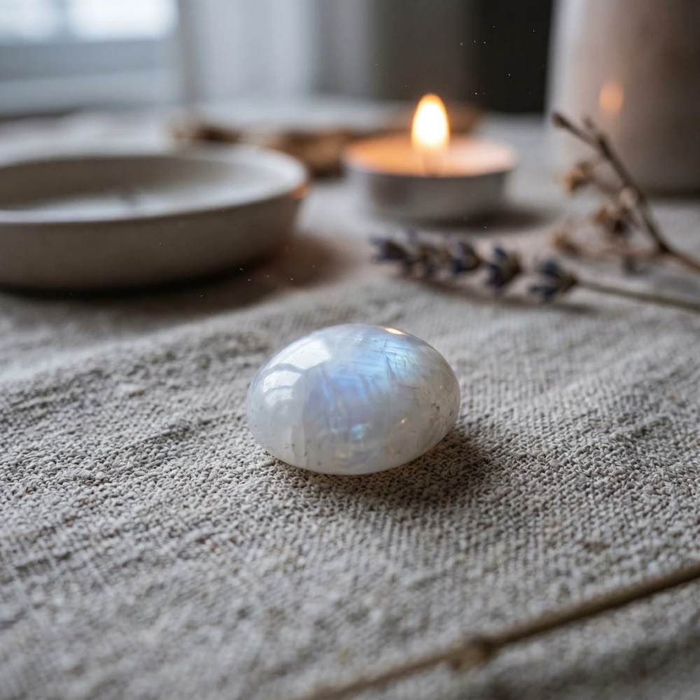 Kamień księżycowy – główny kamień zodiakalny Raka