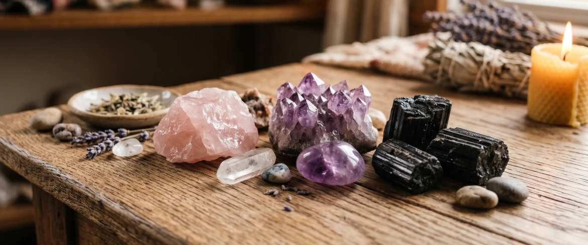 Kamienie naturalne i minerały obok siebie – jak łączyć kamienie naturalne