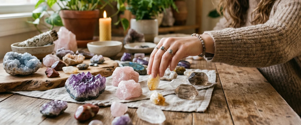 Wybór kamieni i kryształów – jakie kamienie można ze sobą łączyć intuicyjnie