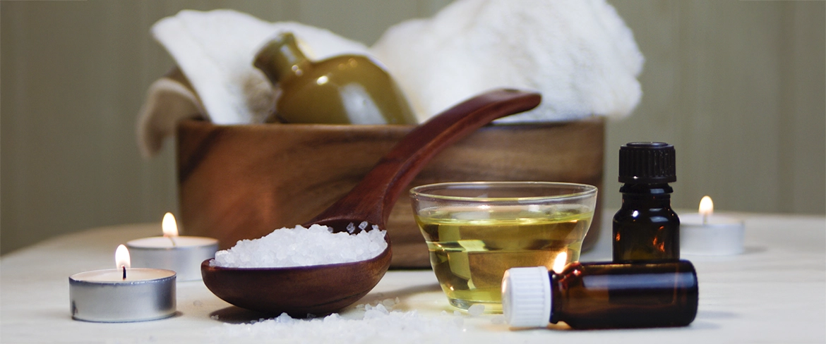 Natural oils for aromatherapy