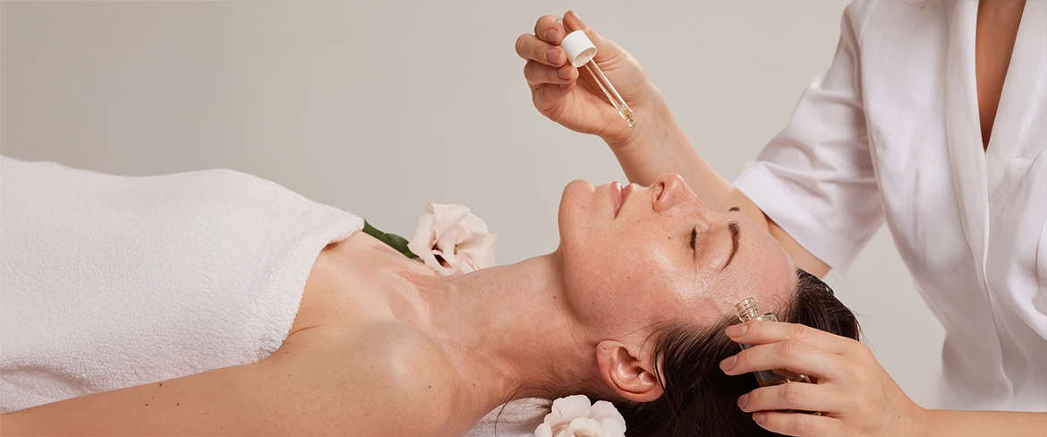 Face massage oils