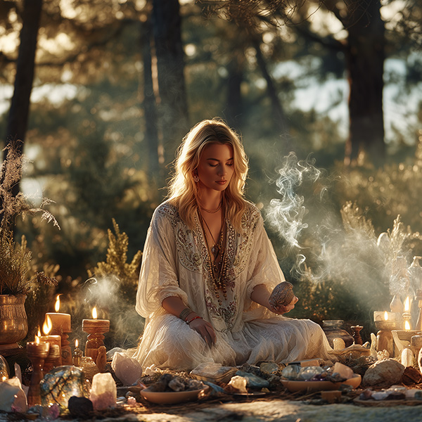 Meditation corner
