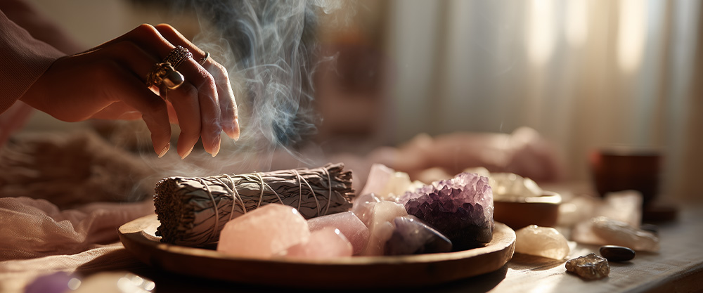 Natural incense for meditation