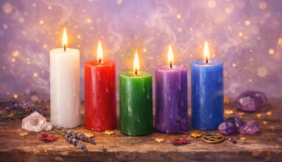 Ritual candles – candle colours and their meaning. How to attract positive energy?