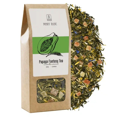 Mary Rose – Grüner Tee „Papaya Fantasy“ – 50 g