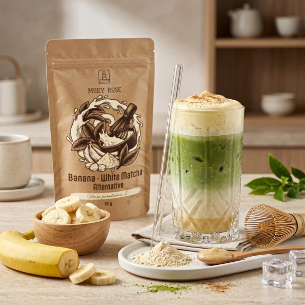 Mary Rose – White Matcha Alternative – Banan (w proszku) 50 g