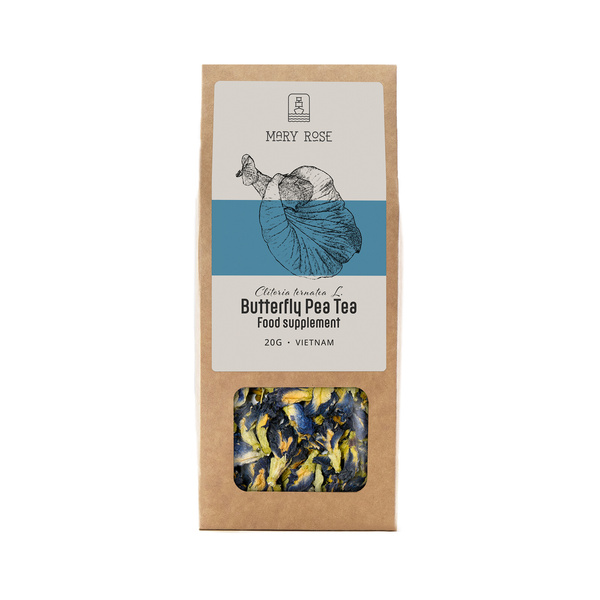 Mary Rose - Butterfly Pea Tea - 20g