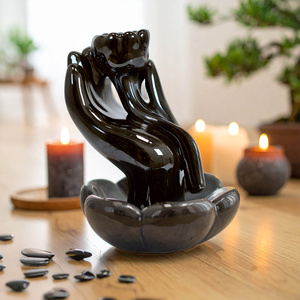 Hand of Wisdom cone incense holder