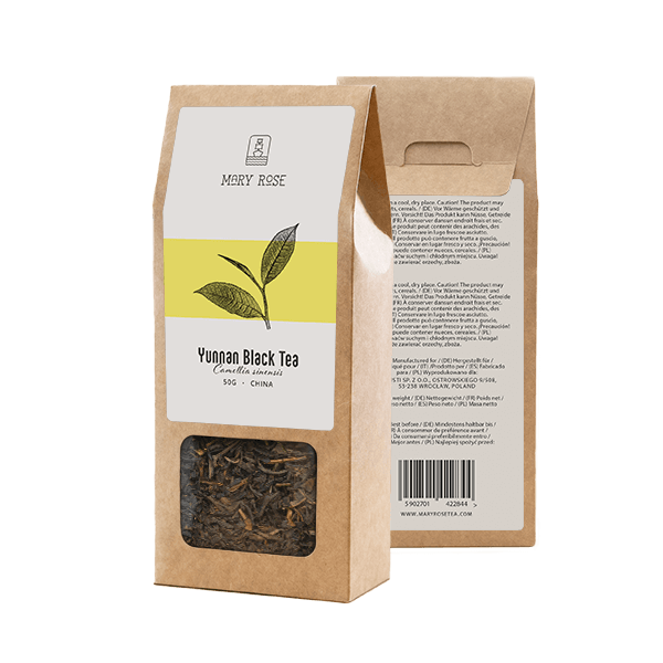 Mary Rose – Schwarzer Yunnan-Tee – 50 g