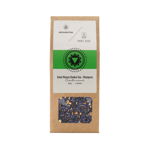 Set für das Solarplexus-Chakra (Manipura): Chakra-Tee + Kraftstein