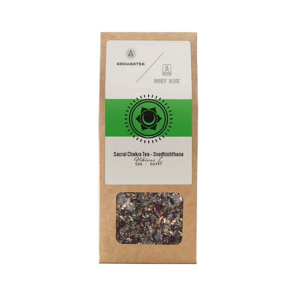 Set for Sacral Chakra (Svadhishthana): chakra tea + magic gemstone