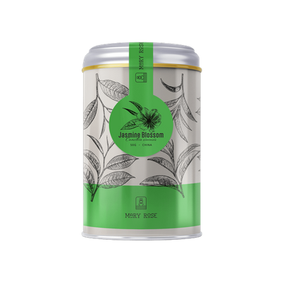 Mary Rose – Grüner Tee „Jasmine Blossom“ in der Dose – 50 g