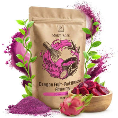 Mary Rose – Pink Matcha Alternative – Dragon Fruit Powder 100g
