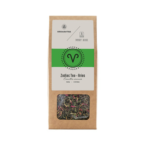 Aromantra x Mary Rose – Sternzeichen-Tee – Widder (grün) 50 g