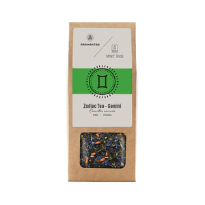Aromantra x Mary Rose – Sternzeichen-Tee – Zwillinge (schwarz) 50 g
