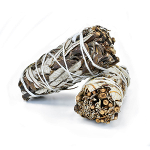 Weißer Salbei mit Yerba Santa – Räucherwerk 20–30 g (Rolle)