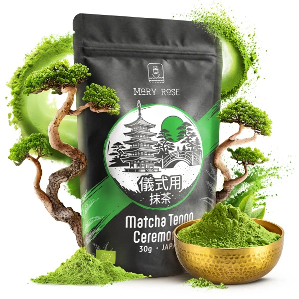 Japanese Matcha Tenno Green Tea (BIO) Ceremonial 30g