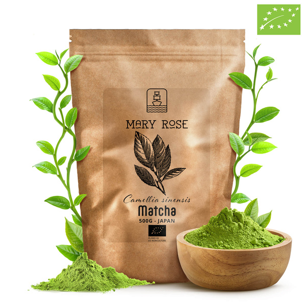 Mary Rose – Japanischer Matcha-Grüntee (Bio) 500 g