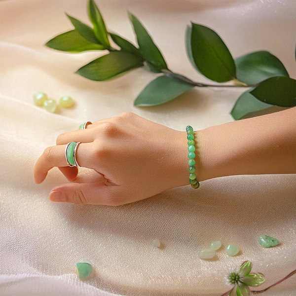 Bracelet with aventurine
