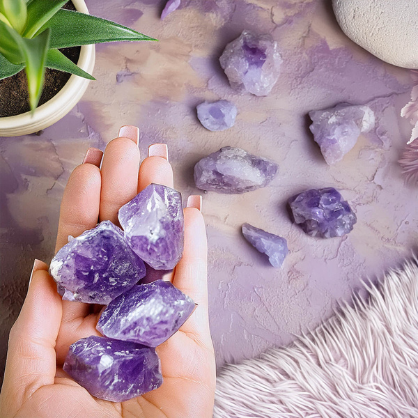 Amethyst (raw stone) 50g
