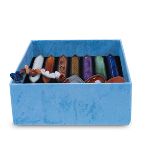 Set of Chakra Stones with Bracelet – in a gift box