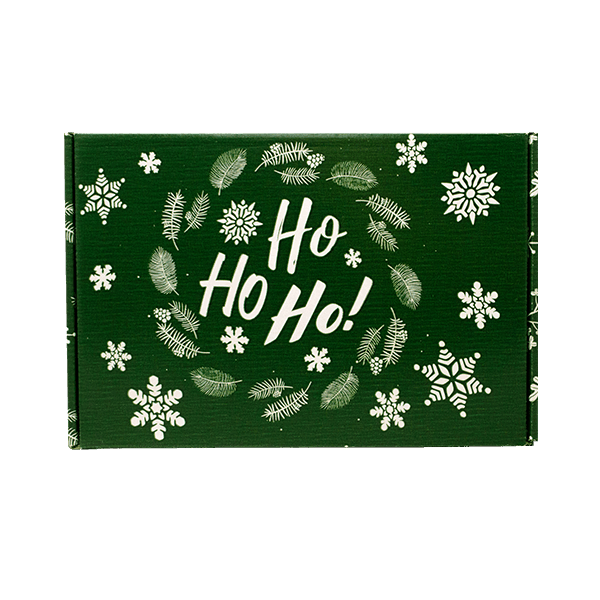 Christmas gift box – green