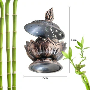 Set mit Premium-Palo-Santo-Spänen, Räuchergefäß mit Griff und Räucherkohle