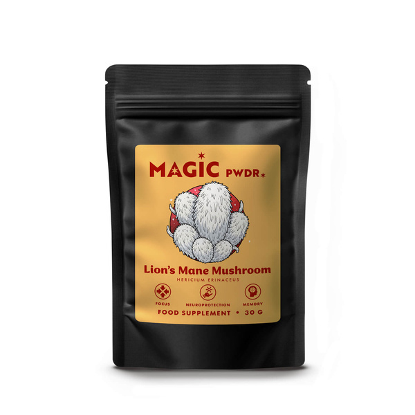 Magic Pwdr – Lion's Mane – soplówka jeżowata 30 g