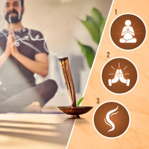 Palo Santo-Räucherstäbchen + Weißer Salbei (Bündel) – Set