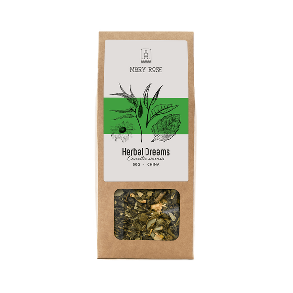 Mary Rose – Grüner Tee „Herbal Dreams“ – 50 g