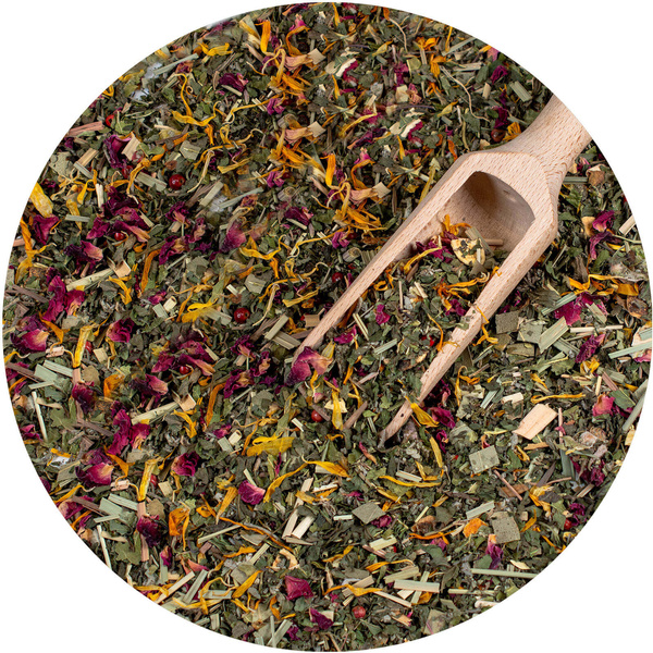 Set for Root Chakra (Muladhara): chakra tea + magic gemstone