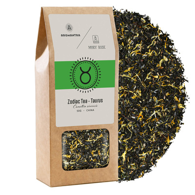 Aromantra x Mary Rose – Sternzeichen-Tee – Stier (schwarz) 50 g