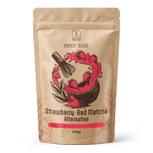 Mary Rose – Red Matcha Alternative – Erdbeere (Pulver) 100 g