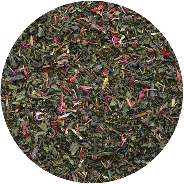Set for Aries: zodiac tea + magic gemstone