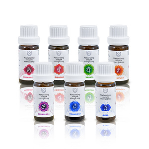 Aromatherapie-Set: 7 natürliche ätherische Öle für die 7 Chakren