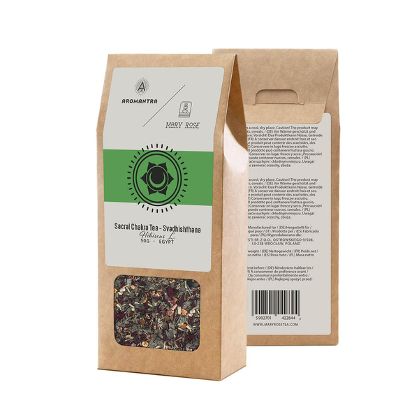 Set for Sacral Chakra (Svadhishthana): chakra tea + magic gemstone