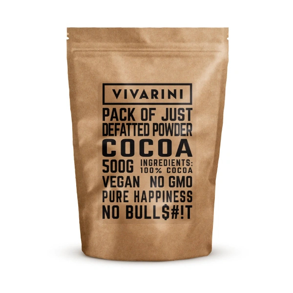 Vivarini – Alkalisierter dunkler Kakao (Pulver) 0,5 kg