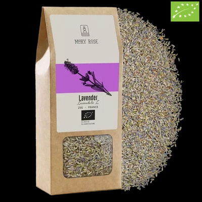 Mary Rose – Lavendel 25 g – Lavendelblüten (aus biologischem Anbau)