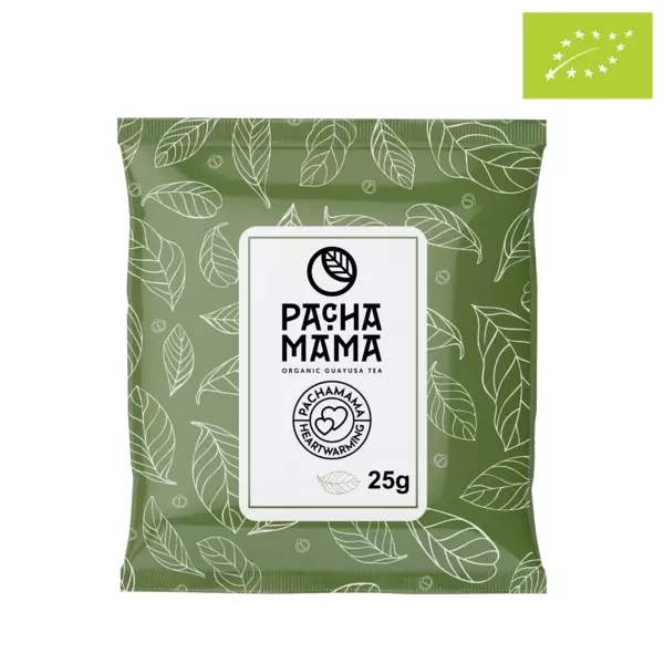 Guayusa Pachamama Heartwarming - Zbliżenie liści