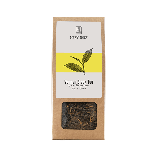 Mary Rose – Schwarzer Yunnan-Tee – 50 g
