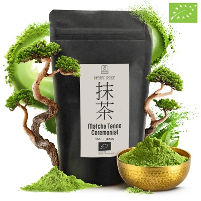 Japanese Matcha Tenno Green Tea (BIO) Ceremonial 50g