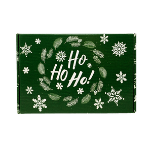 Christmas gift box – green