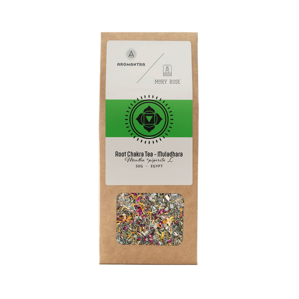 Aromantra x Mary Rose – Root Chakra Tea – Muladhara (herbal tea) 50g