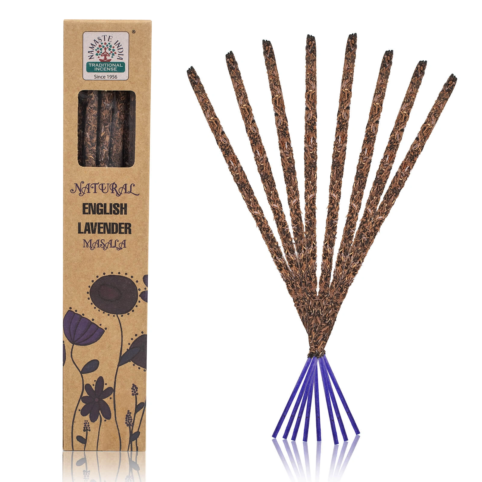 Namaste India English Lavender incense sticks