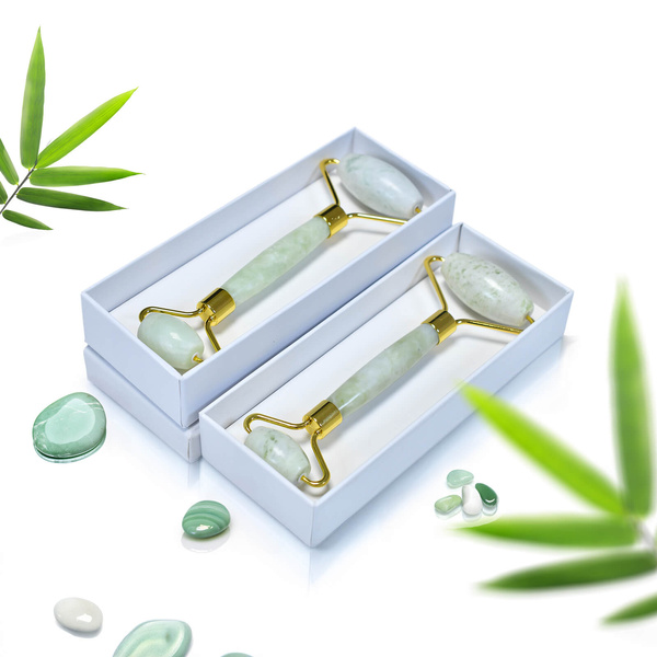 Gesichtsroller / Massagegerät – Jade
