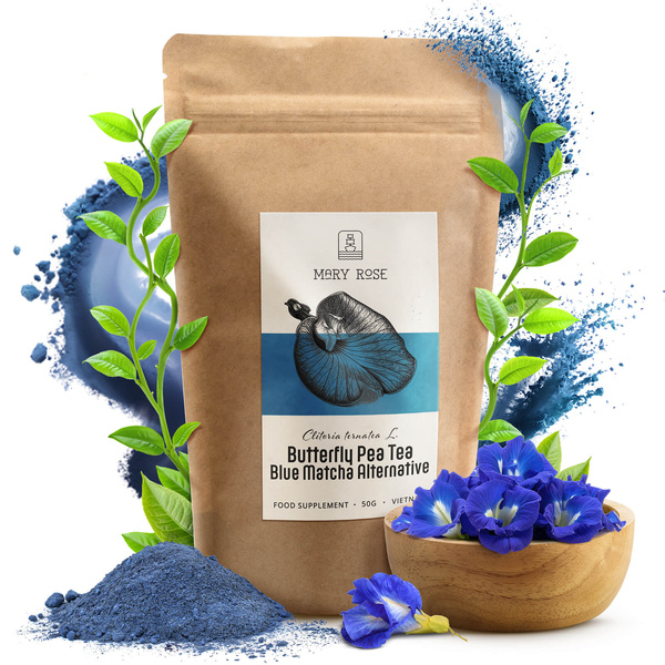 Mary Rose – Blue Matcha Alternative – Butterfly Pea Tea Powder 50g