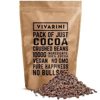Vivarini – Kakao (zerkleinerte Bohnen) 1 kg