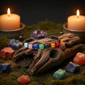 Bracelet "Seven Chakras" – on cord