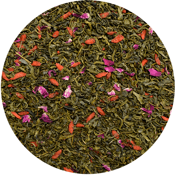 Mary Rose – Grüner Tee „Strawberry Fields“ in der Dose – 50 g